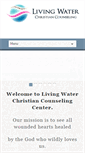 Mobile Screenshot of livingwaterchristiancounseling.org